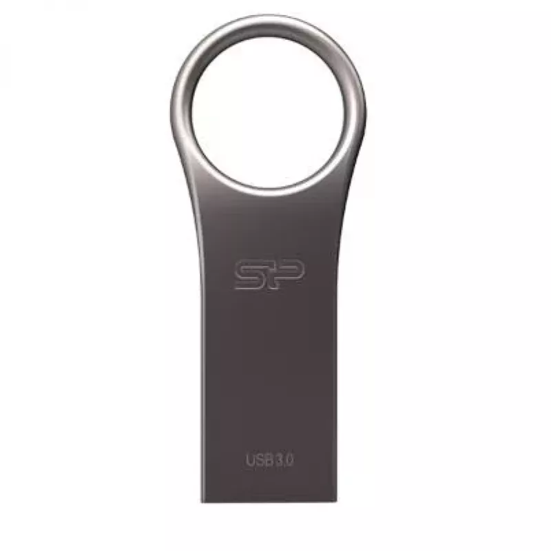 Silicon Power Jewel J80 128 GB USB 3.0 Flash Drive Silver
