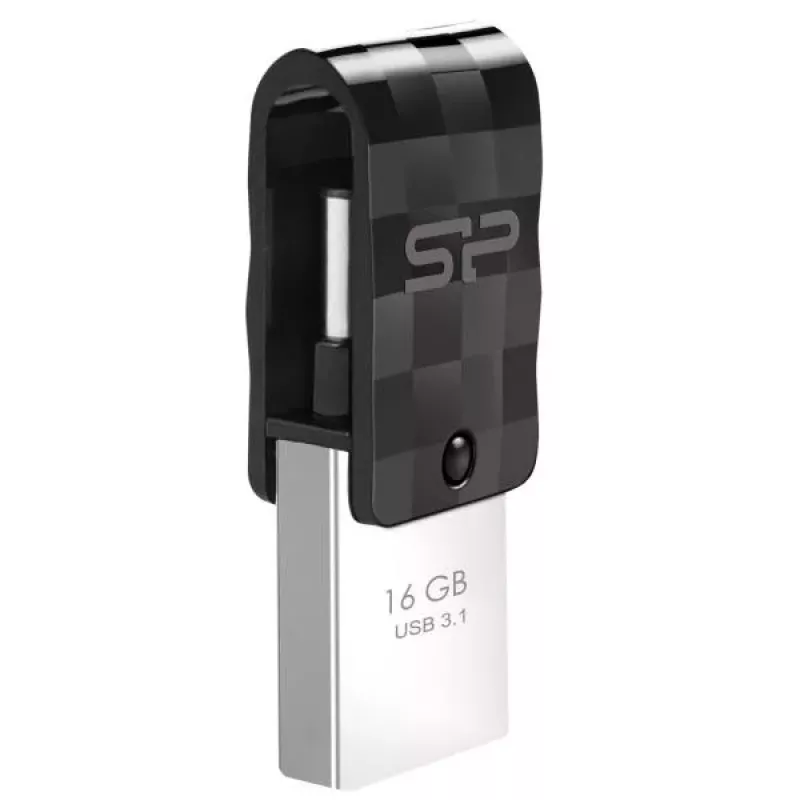 Silicon Power Mobile C31 USB Flash Drive 16GB USB 3.1 Gen 1 / USB-C Juoda