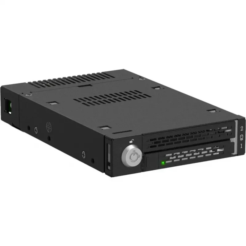 ICY DOCK ToughArmor MB833MK-B V2 M.2 PCIe NVMe SSD Mobile Rack Full Metal