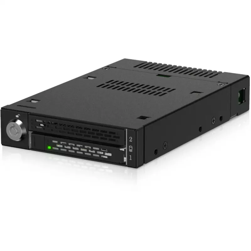 ICY DOCK ToughArmor MB833MK-B V2 M.2 PCIe NVMe SSD Mobile Rack Full Metal