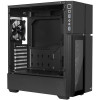 Aerocool Playa Midi-Tower, grūdintas stiklas - juoda