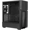 Aerocool Playa Midi-Tower, grūdintas stiklas - juoda