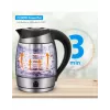 ForMe FKG-488 belaidis elektrinis virdulys 1,8 L sidabrinis/juodas
