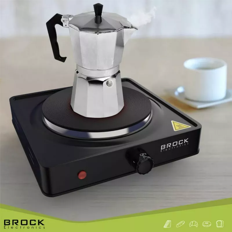 Brock EP 100 BK Elektrinis virdulys 1.0L 1100W Juodas