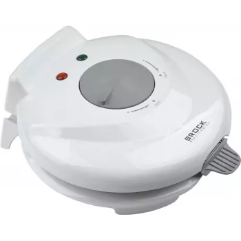 Brock WM 3001 pusiau automatinė dviejų vonių skalbimo mašina su viršutiniu pakrovimu, 3 kg skalbimas, 1 kg gręžimas, balta