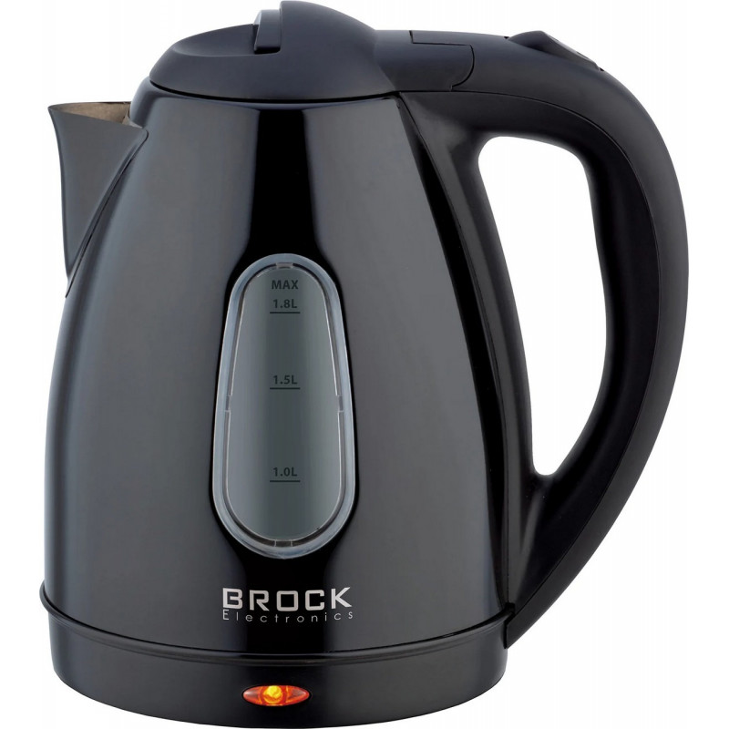 Brock WK 0604 BK Elektrinis virdulys 1,7L 2200W Juodas