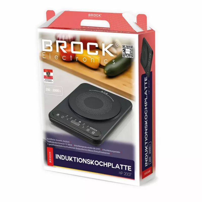 Brock HP 2007 Double DIN 7 colių jutiklinio ekrano automobilinis grotuvas su Bluetooth, GPS ir FM/AM radiju