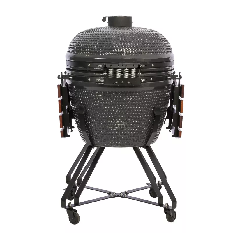TunaBone Kamado Classic 26 Inch Grill Size XL Dark Grey