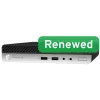 HP Renewed Grade A ProDesk 600 G4 DM Intel Core i3-8100T 8 GB NVMe 128 GB Intel UHD Graphics 630 Windows 11 Home