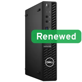 DELL Renewed Grade A OptiPlex 3080 Micro Intel Core i5-10500T 8GB RAM 256GB SSD Intel UHD Graphics 630 Windows 11 Pro