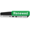 HP Renewed EliteDesk 800 G4 Mini PC, Intel Core i5-8500T, 8GB RAM, 256GB SSD, Windows 11 Pro
