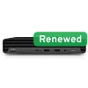HP Renewed EliteDesk 800 G6 stalinis kompiuteris, Intel Core i5-10500T, 8 GB RAM, 256 GB SSD, Intel UHD Graphics 630, Windows 11 Pro, B klasė