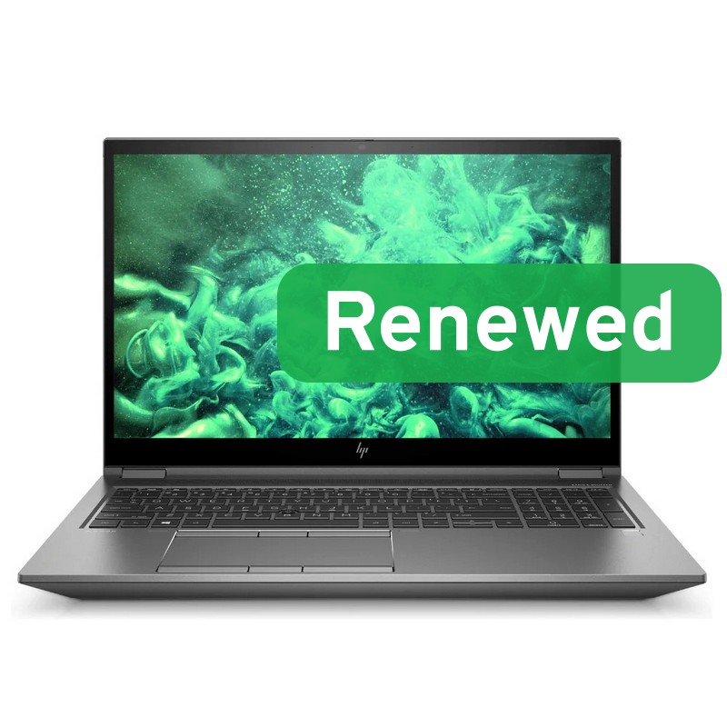 HP Renewed Grade A ZBook Fury 15 G8 Mobile Workstation - 15.6 inch Full HD IPS, Intel Core i7-11850H, 32GB DDR4 RAM, 512GB NVMe SSD, NVIDIA T1200 4GB, Windows 11 Pro, Nordic Keyboard