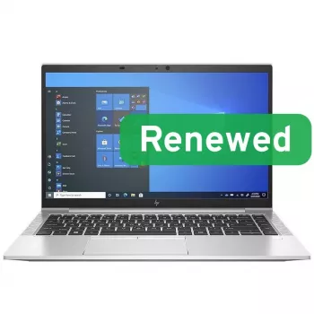 HP Renewed Grade A EliteBook 840 G8 14 colių nešiojamas kompiuteris - Intel Core i5-1135G7, 16 GB RAM, 256 GB SSD, Intel Iris Xe Graphics, Windows 11 Pro, Šiaurės šalių klaviatūra