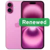 „Apple“ atnaujintas B klasės iPhone 16 Plus 128 GB rožinis 6,7 colio 5G