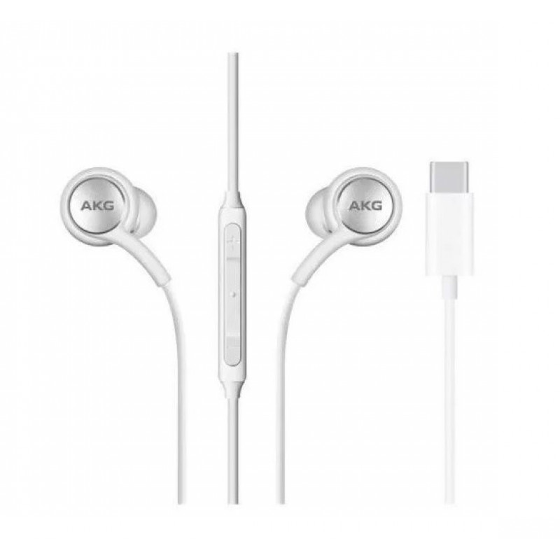 Samsung AKG ausinės maišelyje, balta