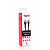 SEEK TOTI USB-A į Lightning 2m Pintas Laidas 2A (Ne-MFI) Juodas