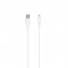 SEEK TOTI USB A į Lightning, 1m PVC duomenų laidas 2A (ne-MFI), baltas