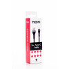SEEK TOTI USB-A į USB-C pintas laidas 2m 3A juodas
