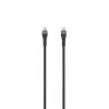 SEEK TOTI USB-C į USB-C 2m Pintas Laidas 3A Juodas