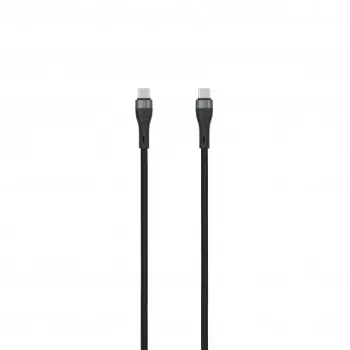 SEEK TOTI USB-C į USB-C 2m Pintas Laidas 3A Juodas