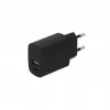 SEEK TOTI 20W Type-C + USB A sieninis greitasis įkroviklis, juodas