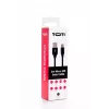 SEEK TOTI USB A į Micro USB, 2m pintas laidas 2A, juodas