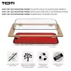 TOTI PREMIUM Premium grūdinto stiklo 3D ekrano apsauga, visiškai dengianti Samsung Galaxy S24/S25