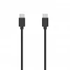 SEEK TOTI 20W Type-C PD sieninis greitasis įkroviklis su Type-C į Type-C, 1 m PVC duomenų kabeliu 3A, juodas