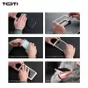 TOTI PREMIUM Premium grūdinto stiklo ekrano apsauga 3D Full Cover, skirta Apple iPhone 16 Plus / 15 Plus