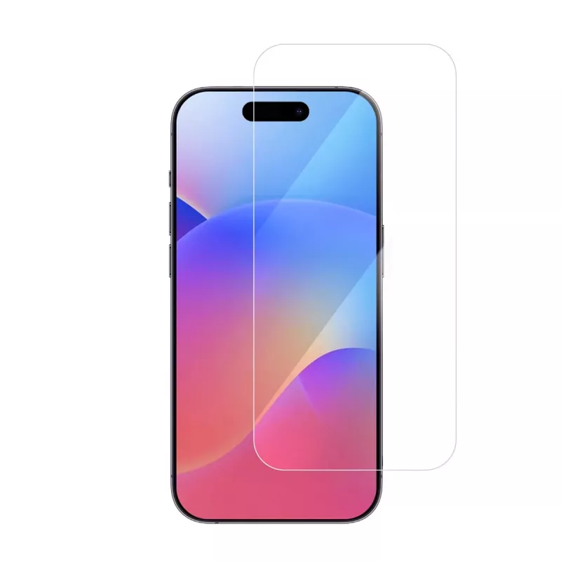 VAZOTEL Crystal Clear Screen Protector, skirtas iPhone 16 Pro (2 vnt.) - 9H grūdintas stiklas