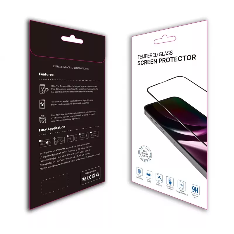VAZOTEL Crystal Clear Screen Protector, skirtas „Xiaomi Redmi Note 14 4G“ / „Note 14 5G“