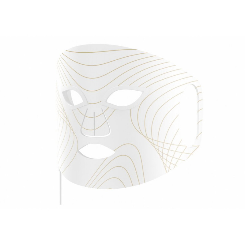 Lunni 7 Colors LED and Near-Infrared Light Silicone LED Facial Mask White