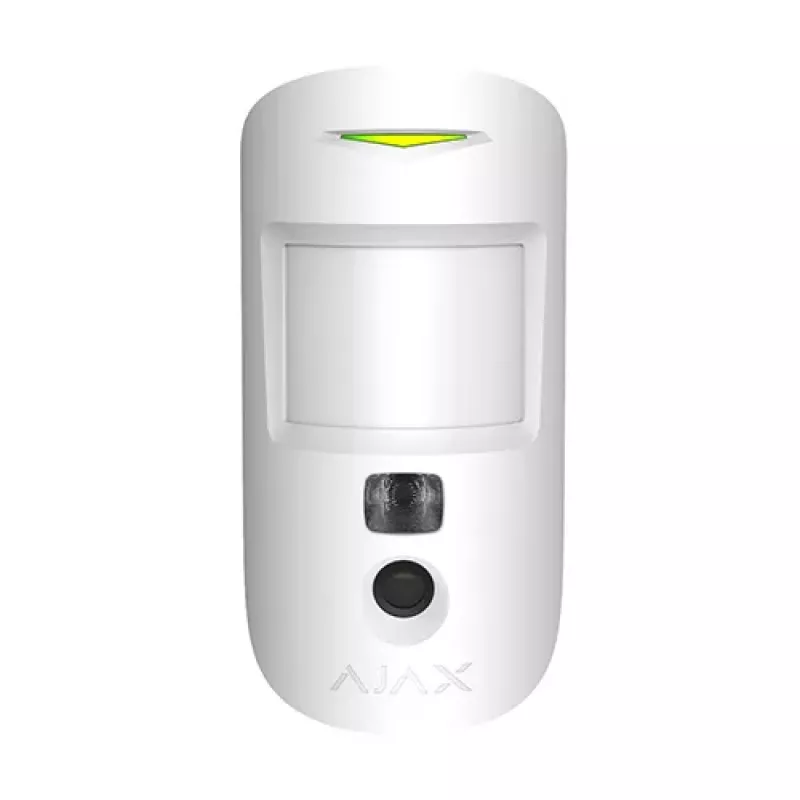 AJAX MotionCam Indoor White PIR judesio detektorius su kamera