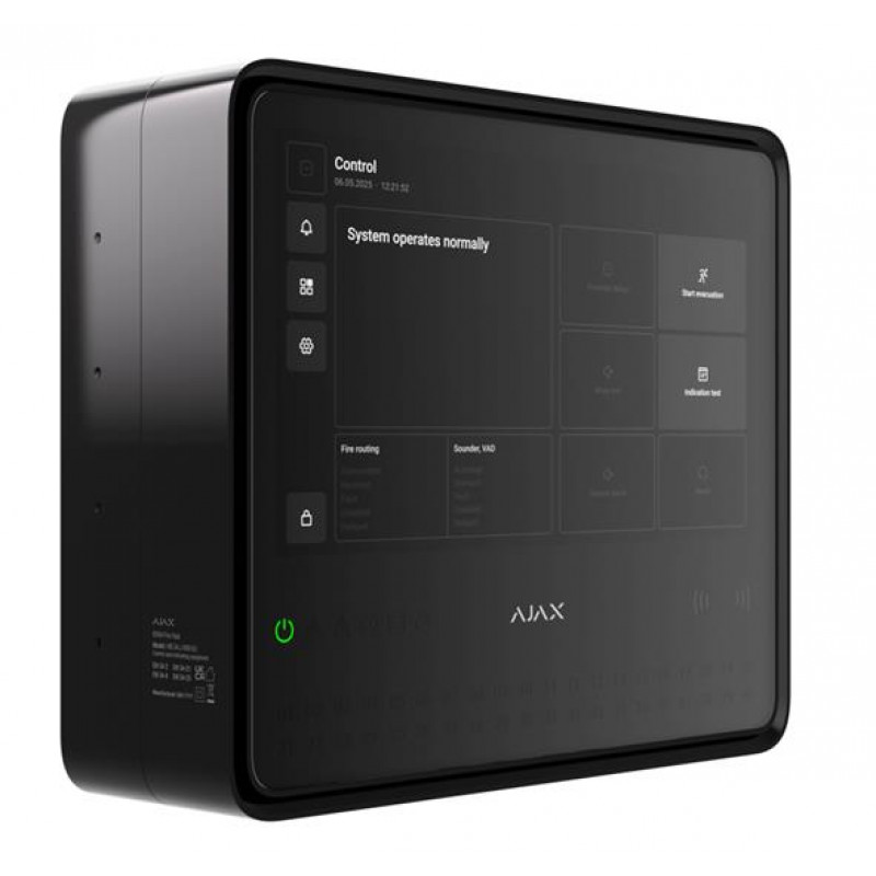 AJAX EN54 Fire Hub Jeweller - Black