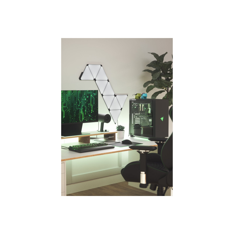 Nanoleaf Shapes Black Triangles Starter Kit (9 Panels) 42W WiFi