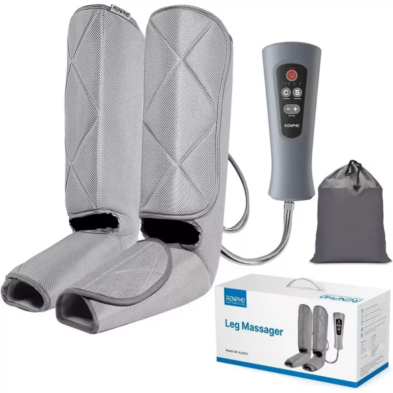 RENPHO Foot & Calf Air Massager ALM071 - Pilka