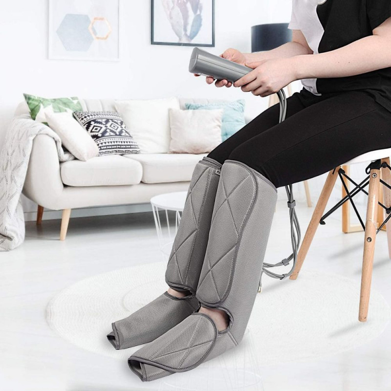 RENPHO Foot & Calf Air Massager ALM071 - Pilka