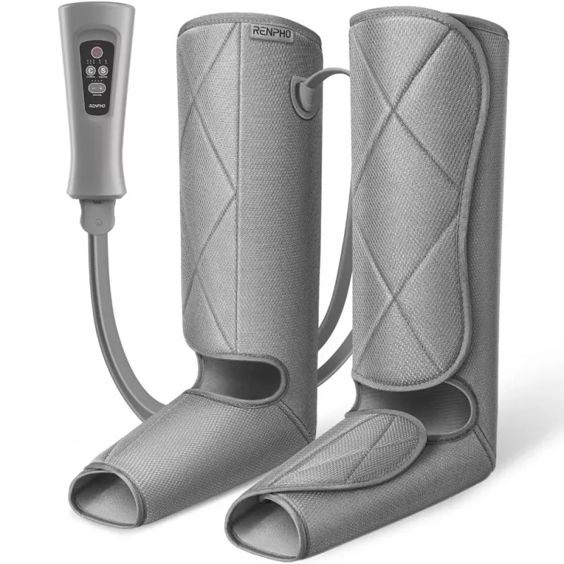 RENPHO Foot & Calf Air Massager ALM071 - Pilka
