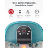 RENPHO Foot Spa Bath Massager X002 with Heat, Bubbles, Vibration & Red Light Therapy