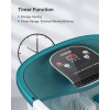RENPHO Foot Spa Bath Massager X002 with Heat, Bubbles, Vibration & Red Light Therapy