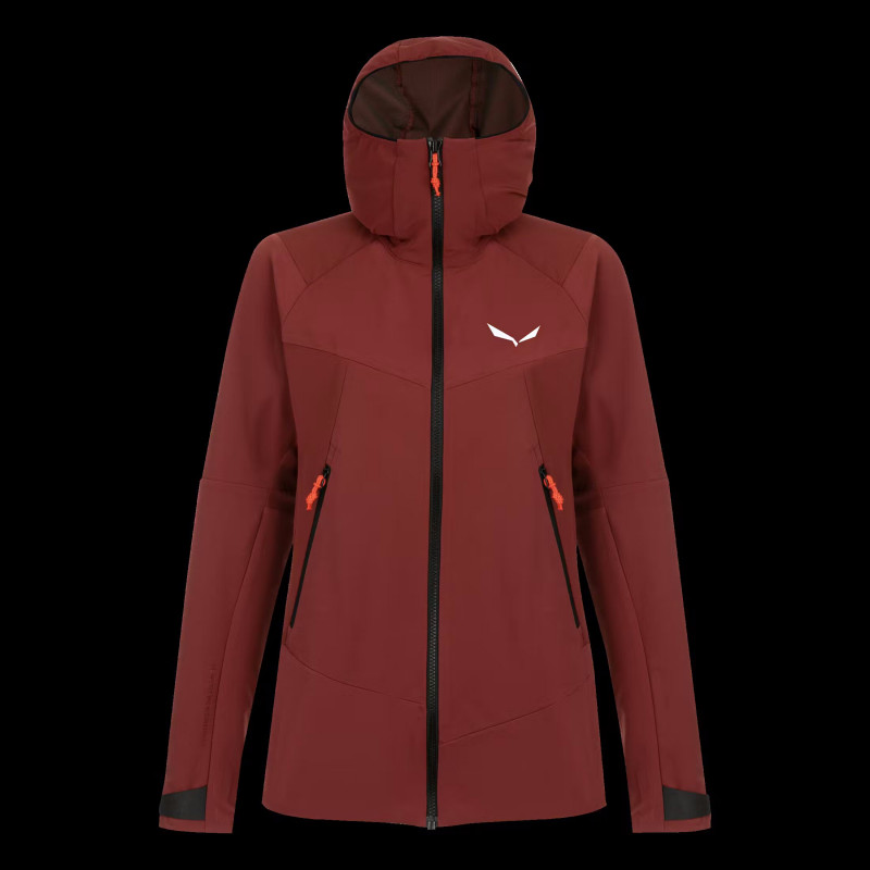Salewa Sella DST Moteriška Softshell Striukė Syrah