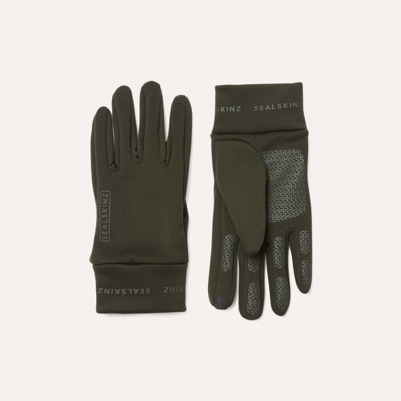 SealSkinz Acle Nano Fleece pirštinės Alyvuogių