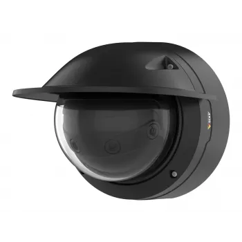 AXIS Q3819-PVE Housing – Black Outdoor Camera Enclosure with Screws and Weather Protection