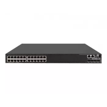 HPE 5510 24G PoE+ 4SFP+ HI 1-slot Switch - Valdomas - 24 x 10/100/1000 (PoE+) + 4 x 10 Gigabit SFP+ - Montuojamas į stelažą - PoE+ (740 W)