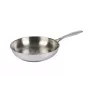 Kuhn Rikon ALLROUND keptuvė be dangos 24 cm – 18/10 nerūdijantis plienas, tinka indukcijai, atspari orkaitei iki 240°C