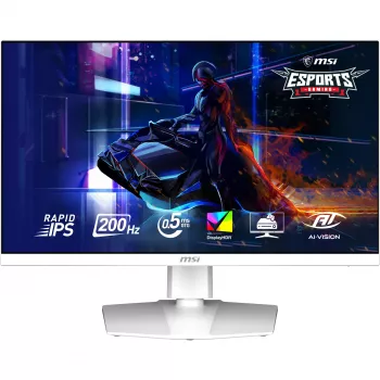 Monitorius MSI MAG 274QRFW E20 27 inch WQHD 200Hz Rapid IPS, baltas
