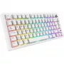 Sharkoon SGK55W SKILLER Wireless Gaming Keyboard, 75% Layout, PBT Keycaps, White