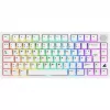 Sharkoon SGK55W SKILLER Wireless Gaming Keyboard, 75% Layout, PBT Keycaps, White