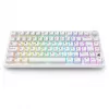Sharkoon SGK55W SKILLER Wireless Gaming Keyboard, 75% Layout, PBT Keycaps, White